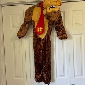 Childs small donkey Kong super Mario costume